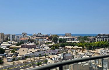 À louer – Appartement 3 pièces avec vue mer à Florentine, Tel Aviv