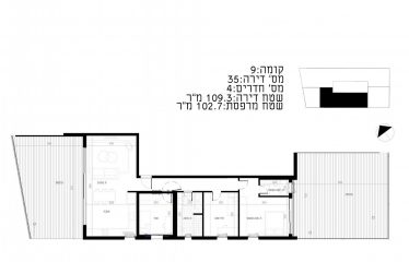 Penthouse 4 pièces avec deux terrasses