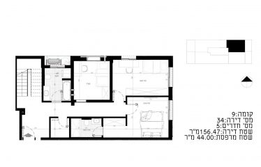 Duplex Penthouse 4 pièces avec grande terrasse, vue mer