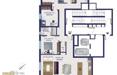 Magnifique appartement 5 pièces lumineux avec balcon